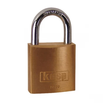 Image of Kasp K12020 Brass Padlock - 20mm