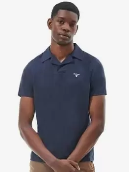 Image of Barbour Consett Polo Shirt - Navy Size M Men