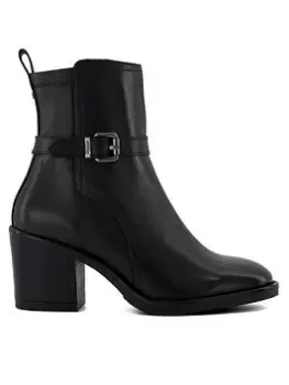 Image of Dune London Dune London Prance Ankle Boots - Black, Size 7, Women