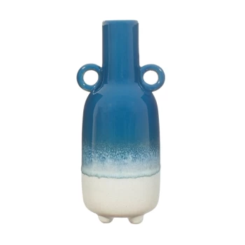 Image of Sass & Belle Mojave Glaze Blue Large Vase