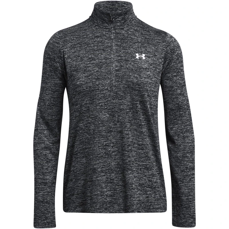 Image of Under Armour Armour Tech Half Zip Top Womens - Grey Grey 16