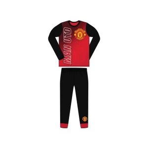 Image of Man UTD Pyjamas Sublimation Print 4/5 yrs