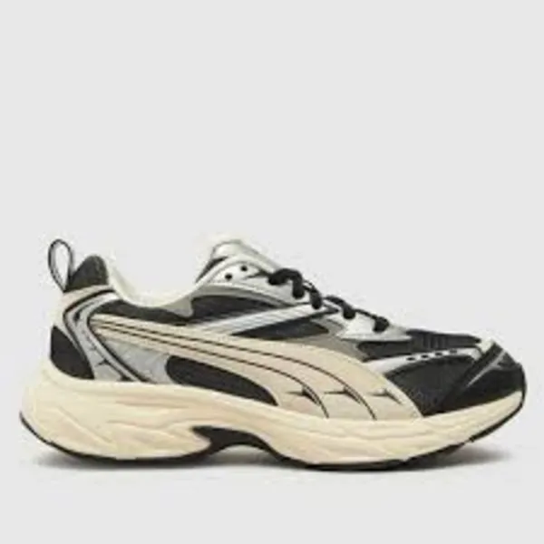 Image of PUMA Morphic Retro Trainers UK 7 (EU 40½) - Black Multi