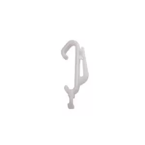 Image of Pack of 10 Plastic Sliding Curtain Track Hook Gliders