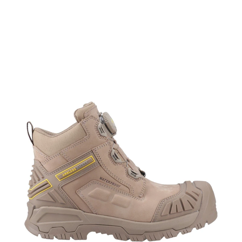 Image of Amblers Safety Amblers Safety Men 966 Demolition Safety Boot in Stone Size: 8 Stone 8 Male 5038601092181