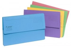 Image of Forever Document Wallet Foolscap Assorted 211/5000Z (PK25)