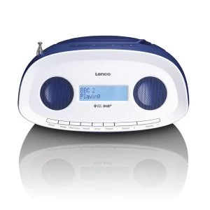 Image of Lenco Portable Radio/CD Player - Purple