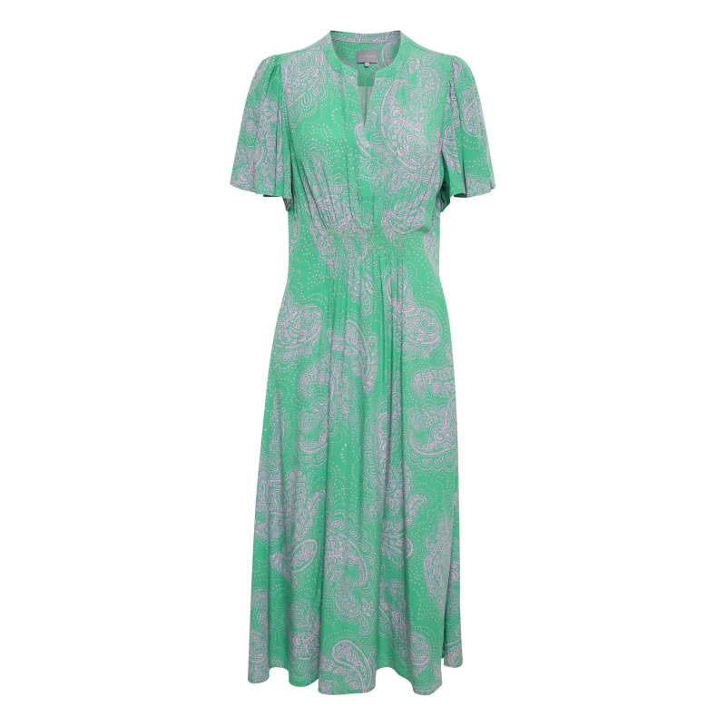 Image of culture Womens long dress CULTURE Polly Vert Female M