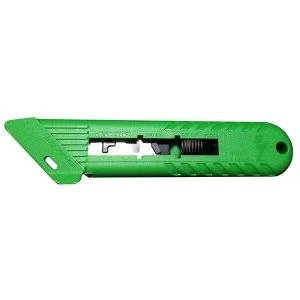 Image of Pacific Handy Cutter Left Handed Safety Cutter Disposable Red Ref S1L