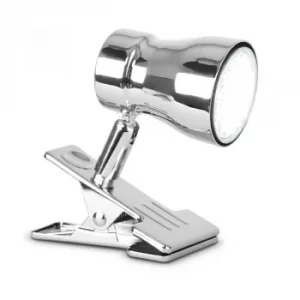 Image of Clip-On Spotlight Lamp in Chrome