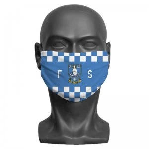 Image of Personalised Sheffield Wednesday FC Initials Adult Face Mask