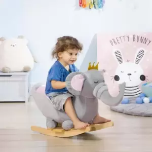 Image of Homcom Baby Rocking Horse Elephant
