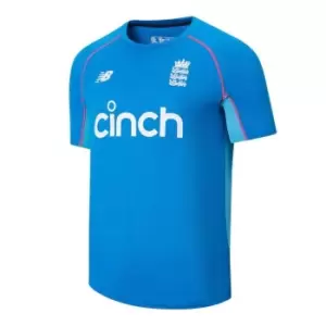 Image of New Balance England Training Top Mens - Blue