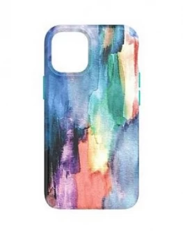 Image of Tech21 Ecoart For iPhone 12 Mini - Watercolour Multi