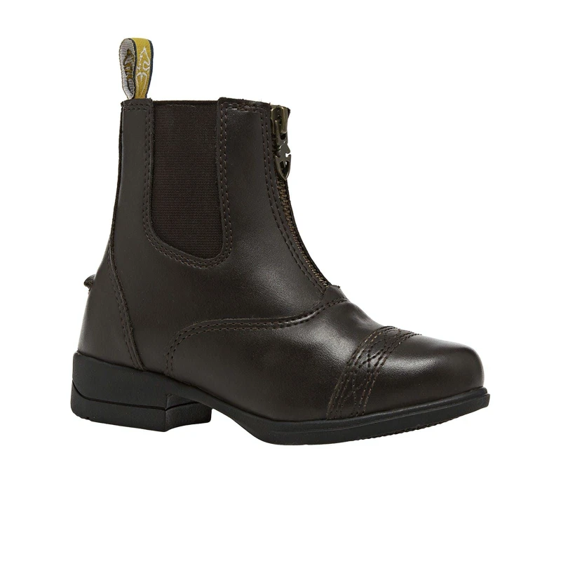 Image of Moretta Womens Clio Paddock Boots in Brown Size: 4 Brown Female 4