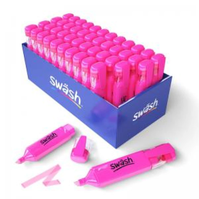 Image of Swsh Premium Highlighters, Pink, Pack of 48 HLP48PK EPGEHLP48PK