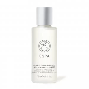 Image of ESPA Essentials Geranium and Petitgrain Hand Sanitiser 75ml (Travel)