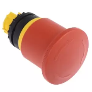 Image of Eaton Mushroom Red Emergency Stop Push Button - Latching, M22 Series, 22mm Cutout, Round