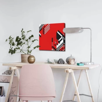 Image of 4545ABSC - 027 Multicolor Decorative Canvas Painting