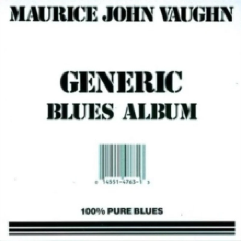 Image of Generic Blues Album CD / Album