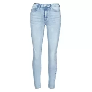 Image of Only ONLPAOLA womens Skinny Jeans in Blue - Sizes EU XS / 32,EU S / 32,EU M / 32,EU L / 32,UK 6 / 8,UK 8 / 10,UK 10 / 12