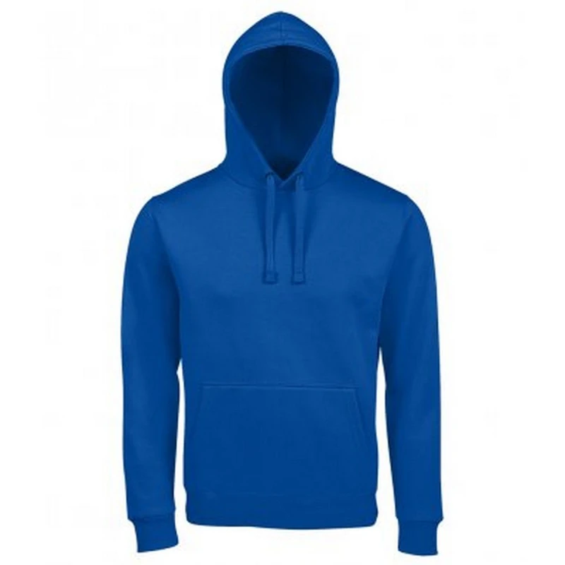 Image of SOL'S Mens Spencer Hooded Sweatshirt in Blue Size: XS Blue Male XS