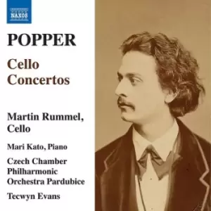 Image of Popper Cello Concertos by David Popper CD Album