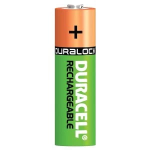 Image of Duracell Stay Charged Batteries AA Pack of 4 Batteries