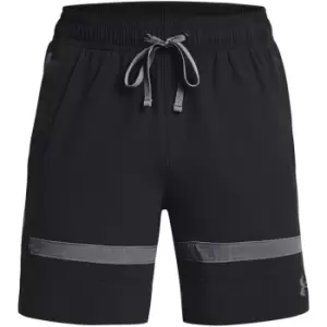 Image of Under Armour Baseline Woven Short II - Black