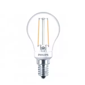 Image of Philips 2.7W LEDluster E14 SES Golf Ball Very Warm White Dimmable - 70986300