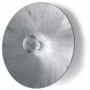 Image of Kolarz Lighting - Kolarz MOON - Lifestyle Glass Extra Large Wall Light Matt - Sun Silver Finish, 1x E27