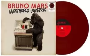 Image of Bruno Mars Unorthodox Jukebox - Dark Red Vinyl - Sealed 2022 UK vinyl LP 075678639890