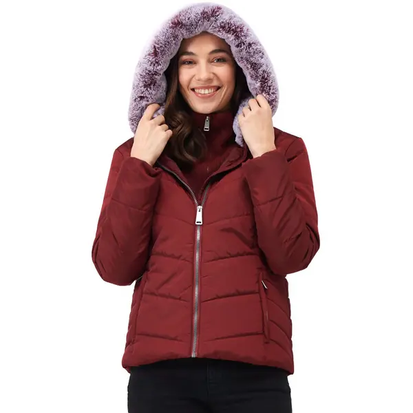 Image of Regatta Womens Wildrose Padded Insulated Hooded Jacket Coat 20 - Bust 45' (114cm)
