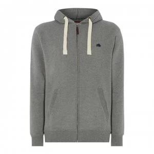 Image of Raging Bull Signature Zip Hoodie - Grey Marl90