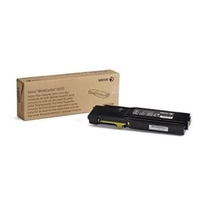 Image of Xerox 106R02746 Yellow Laser Toner Ink Cartridge
