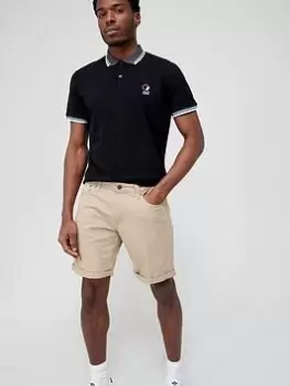 Image of Jack & Jones Original 5 Pocket Shorts - Beige, Beige, Size S, Men