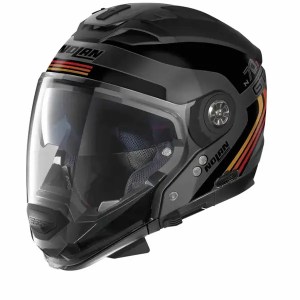 Image of Nolan N70-2 GT 06 Jetpack N-C063 Flat Lava Grey Multi Helmet Size S