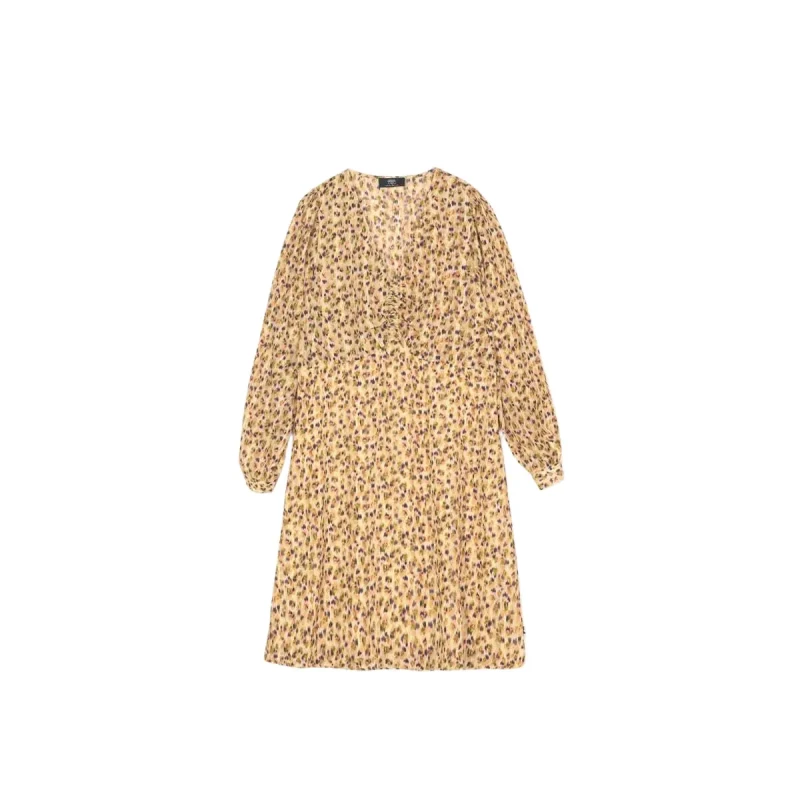 Image of Le Temps des cerises Womens dress Le Temps des cerises Nahia Beige Female M