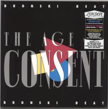 Image of Bronski Beat The Age Of Consent - Pink Vinyl + Bonus CDs - Sealed 2018 UK vinyl LP LMS5521225