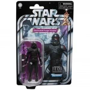 Image of Hasbro Star Wars The Vintage Collection Gaming Greats Electrostaff Purge Trooper Action Figure