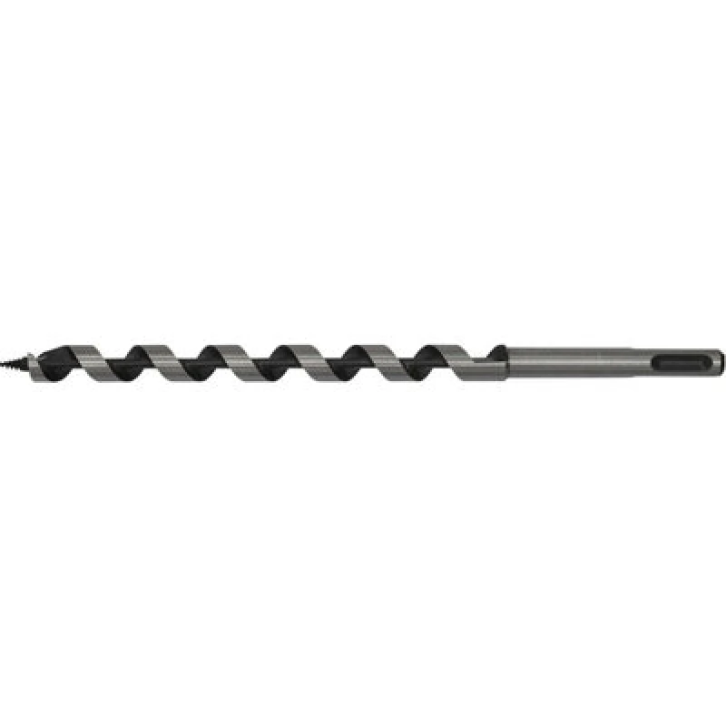 Image of Loops 12 x 235mm SDS Plus Auger Wood Drill Bit - Fully Hardened - Smooth Drilling Multi