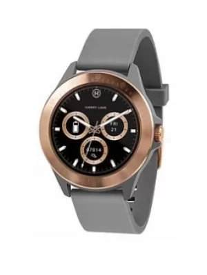 Image of Harry Lime Fashion Smartwatch In Stone With Rose Gold Colour Bezel Ha07-2008