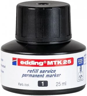 Image of edding MTK 25 Refill Ink For Permanent Marker Black