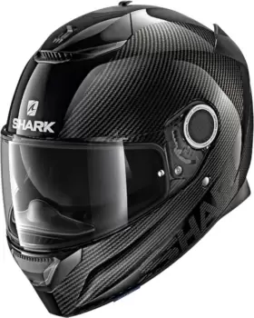 Image of Shark Spartan Carbon Skin Helmet, black, Size L, black, Size L