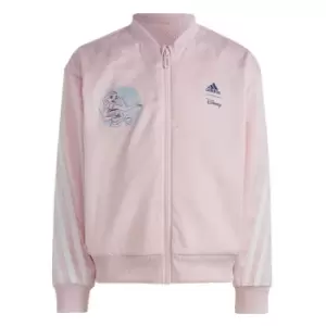 Image of adidas Disney Moana Track Top Kids - Clear Pink / White
