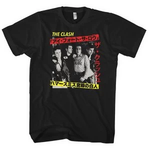 Image of The Clash - Kanji Mens Medium T-Shirt - Black