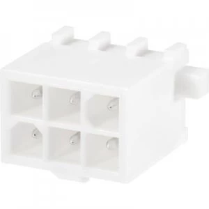 Image of TE Connectivity 1 770874 1 Pin enclosure PCB Mini Universal MATE N LOK Total number of pins 4 Contact spacing 4.14 mm