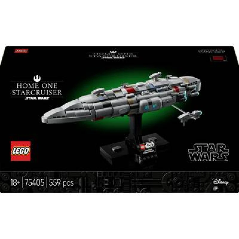 Image of LEGO LEGO Star Wars Home One Starcruiser Set for Adults 75405