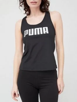 Image of Puma RTG Fitted Tank - Black, Size S, Women