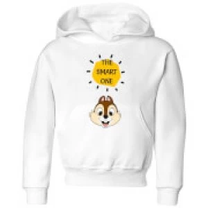 Image of Disney Chip 'N' Dale The Smart One Kids Hoodie - White - 5-6 Years
